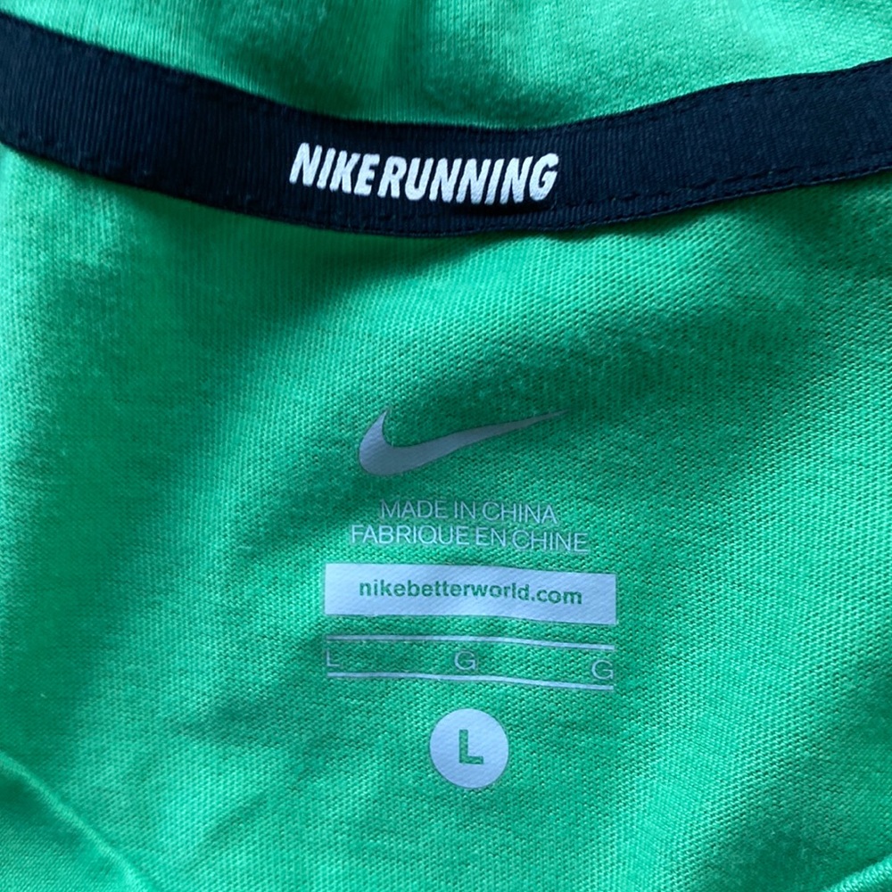 nike mens drifit running t shirt